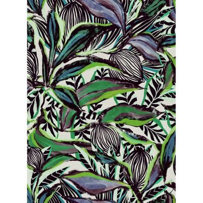 Arte International - Tapete Flor Imaginaria - Wallpaper Arte International - Tapete Flor Imaginaria - Wallpaper