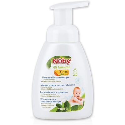 Espuma para bebé Nuby 250ml - Suave para recién nacidos Espuma para bebé Nuby 250ml - Suave para recién nacidos