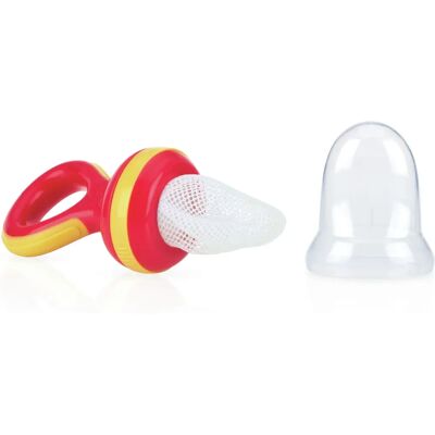 Nuby ID5397RED Beißring - Baby-Fütterer - Rot Nuby ID5397RED Beißring - Baby-Fütterer - Rot