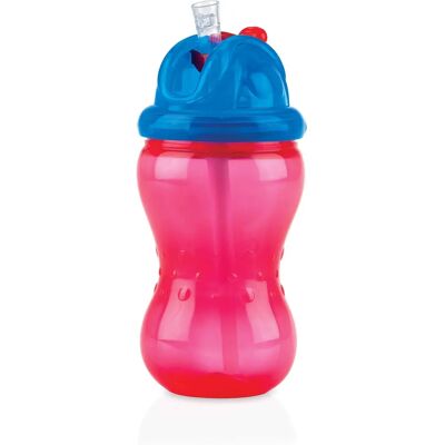 Vaso de Aprendizaje NUBY - 360 ml Pajita - 12m+ Vaso de Aprendizaje NUBY - 360 ml Pajita - 12m+