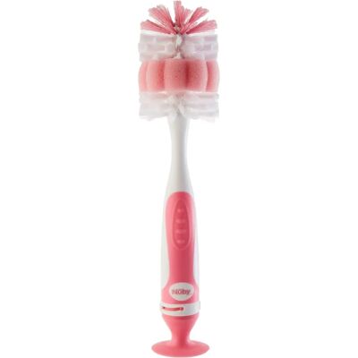 Spazzola Rosa Nuby per Biberon e Tettarelle - 26cm - Spazzola per Biberon e Tettarelle Spazzola Rosa Nuby per Biberon e Tettarelle - 26cm - Spazzola per Biberon e Tettarelle