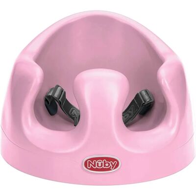 Sedia bambino in schiuma rosa Nuby - Supporto 4-12 mesi - Uso cittadino Sedia bambino in schiuma rosa Nuby - Supporto 4-12 mesi - Uso cittadino