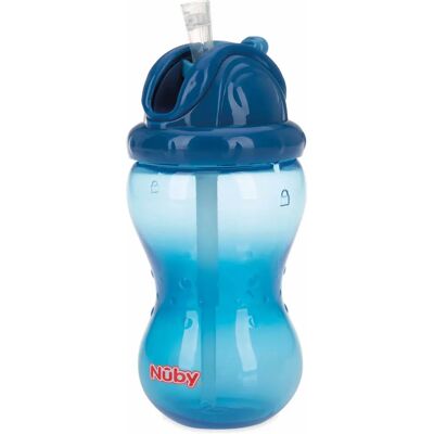 Nuby Flip-it Antilekbeker Blauw 360ml voor 12+ maanden Nuby Flip-it Antilekbeker Blauw 360ml voor 12+ maanden