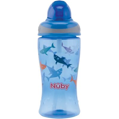 Tazza con Cannuccia Flip-It di Nuby - Bottiglia per bambini Tazza con Cannuccia Flip-It di Nuby - Bottiglia per bambini