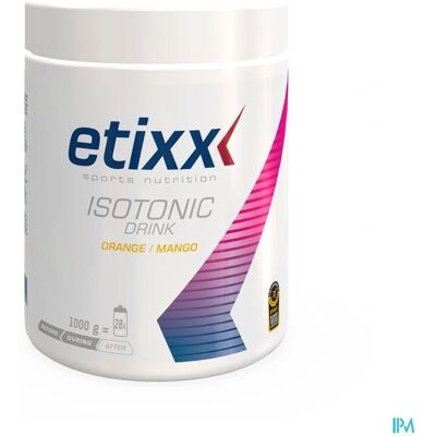 Polvere Isotonica Mango Arancia Etixx - Bevanda Sportiva Polvere Isotonica Mango Arancia Etixx - Bevanda Sportiva