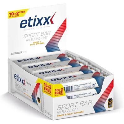 Barre di Avena Naturale Etixx Caramello - Barretta Sportiva Barre di Avena Naturale Etixx Caramello - Barretta Sportiva