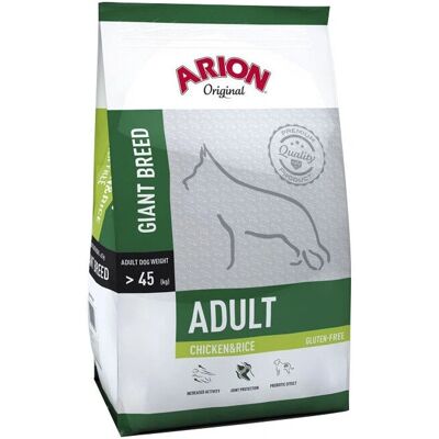 Arion Duża Rasa Karma dla Psów - Kurczak i Ryż - 12kg Arion Duża Rasa Karma dla Psów - Kurczak i Ryż - 12kg