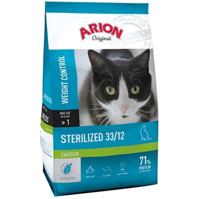 Arion Sterilized Cat Food - 2 Kg - Weight Control Arion Sterilized Cat Food - 2 Kg - Weight Control
