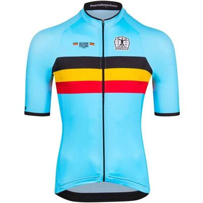Maillot Bioracer Belgium 2023 Icon Classic manches courtes - L - Publicité Maillot Bioracer Belgium 2023 Icon Classic manches courtes - L - Publicité