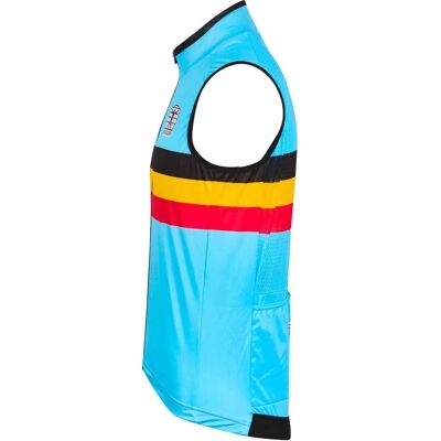 Gilet Bioracer Belgium Icon Wind Multicolore M - Publicité Gilet Bioracer Belgium Icon Wind Multicolore M - Publicité