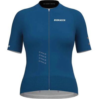 Maillot Bioracer Epic 2025 azul petróleo manga corta mujer - S Maillot Bioracer Epic 2025 azul petróleo manga corta mujer - S