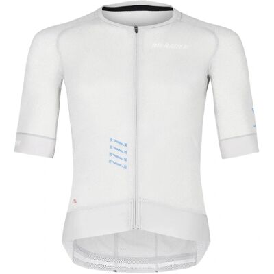 Bioracer Speedwear Sykkeltrøye - Stormbeskyttelse - Hvit Grå Bioracer Speedwear Sykkeltrøye - Stormbeskyttelse - Hvit Grå