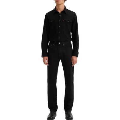 Jeansy Levi's 505 Regular Fit - czarne Jeansy Levi's 505 Regular Fit - czarne