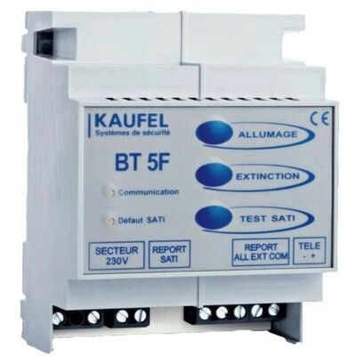 Télécommande KAUFEL BT5F - 500 Blocs - Éclairage de sécurité - Publicité Télécommande KAUFEL BT5F - 500 Blocs - Éclairage de sécurité - Publicité