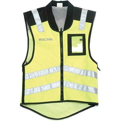 Richa Safety Vest - S/M/L - Unisex - High Visibility Richa Safety Vest - S/M/L - Unisex - High Visibility