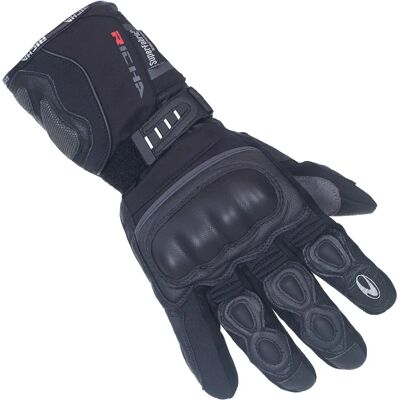 Richa Arctic Waterproof Motorcycle Gloves - Black - L Richa Arctic Waterproof Motorcycle Gloves - Black - L