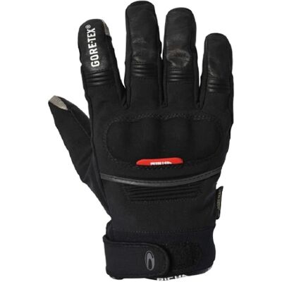 Richa City Gore-Tex Waterproof Motorcycle Gloves - Black - XL - Unisex Richa City Gore-Tex Waterproof Motorcycle Gloves - Black - XL - Unisex