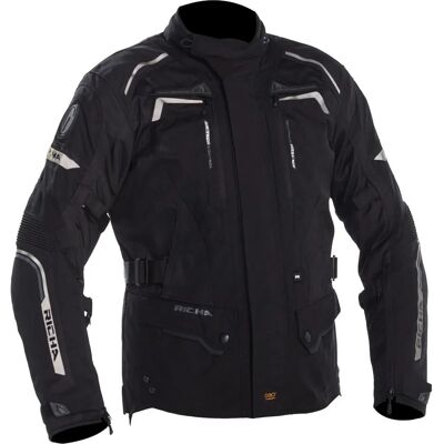 Richa Infinity 2 Waterproof Motorcycle Textile Jacket - Black - XL Richa Infinity 2 Waterproof Motorcycle Textile Jacket - Black - XL