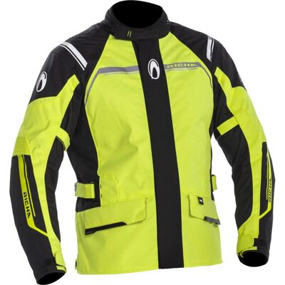 Richa Storm 2 Waterproof Motorcycle Textile Jacket - Black-Yellow - 5XL Richa Storm 2 Waterproof Motorcycle Textile Jacket - Black-Yellow - 5XL