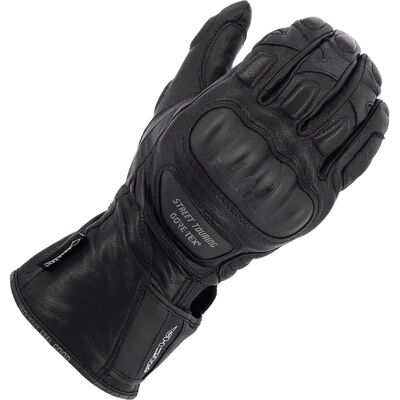 Richa Black Touring Gore-Tex Motorcycle Gloves - Long Cuff Richa Black Touring Gore-Tex Motorcycle Gloves - Long Cuff