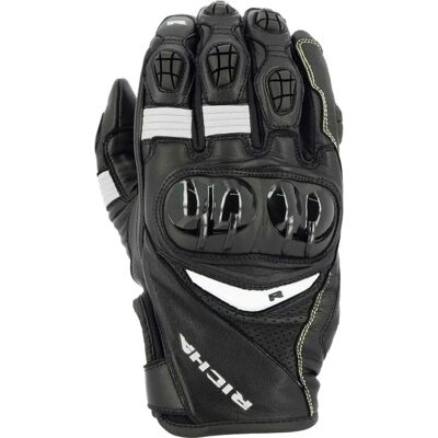 Richa Rotate Motorradhandschuhe - Schwarz Weiß - M - Motorrad Zubehör Richa Rotate Motorradhandschuhe - Schwarz Weiß - M - Motorrad Zubehör