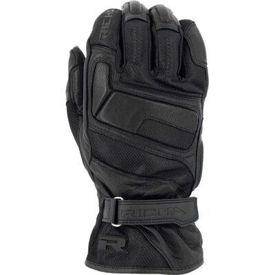 Richa Summerfly 2 Motorrad Handschuhe - Schwarz - 2XL Richa Summerfly 2 Motorrad Handschuhe - Schwarz - 2XL