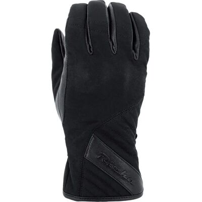 Richa Verona Wasserdichte Damen Motorrad Handschuhe - Schwarz - 2XL Richa Verona Wasserdichte Damen Motorrad Handschuhe - Schwarz - 2XL