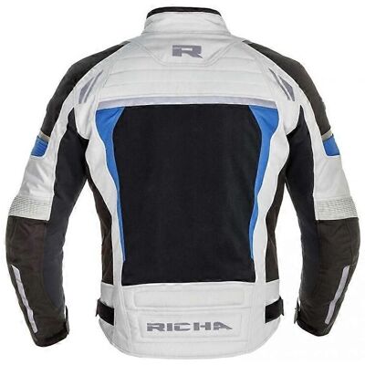Veste textile de moto imperméable Richa Airstream-X - Noir Gris - M - Publicité Veste textile de moto imperméable Richa Airstream-X - Noir Gris - M - Publicité