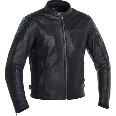 Richa Yorktown Schwarze Motorrad Lederjacke - Modell 54 Richa Yorktown Schwarze Motorrad Lederjacke - Modell 54