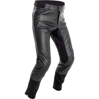 Richa - Boulevard - Noir - 48 - Pantalon moto en cuir - Publicité Richa - Boulevard - Noir - 48 - Pantalon moto en cuir - Publicité