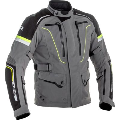 Richa Infinity 2 Pro Motorradtasche - Schwarz-Grau-Gelb - L Richa Infinity 2 Pro Motorradtasche - Schwarz-Grau-Gelb - L
