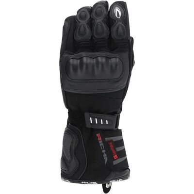Richa Arctic Wasserdichte Motorrad Handschuhe - Schwarz - 4XL Richa Arctic Wasserdichte Motorrad Handschuhe - Schwarz - 4XL