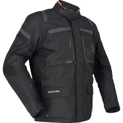 Veste textile moto Gore-Tex Richa Brutus - Noir (4XL) - Publicité Veste textile moto Gore-Tex Richa Brutus - Noir (4XL) - Publicité