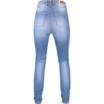 Richa Second Skin Motorradhosen - Blau, Skinny Fit, CE A Richa Second Skin Motorradhosen - Blau, Skinny Fit, CE A