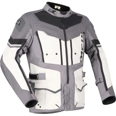 Richa Infinity 2 Adventure Wasserdichte Motorrad Textiljacke - Schwarz Grau - L Richa Infinity 2 Adventure Wasserdichte Motorrad Textiljacke - Schwarz Grau - L