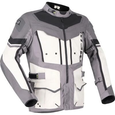 Richa Infinity 2 Adventure Waterproof Motorcycle Jacket - Black-Grey - Adventure Bike Gear Richa Infinity 2 Adventure Waterproof Motorcycle Jacket - Black-Grey - Adventure Bike Gear