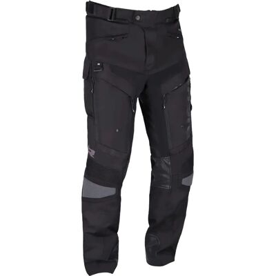 Richa Infinity 2 Adventure tekstil motorsykkelbukser - Svart, 6XL Richa Infinity 2 Adventure tekstil motorsykkelbukser - Svart, 6XL