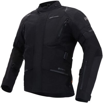 Richa Cyclone 2 Gore-Tex Motorradjacke - Wasserdicht, Schutz, Schwarz Richa Cyclone 2 Gore-Tex Motorradjacke - Wasserdicht, Schutz, Schwarz