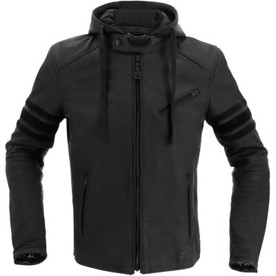 Richa Toulon Black Edition Motorradlederjacke - Schwarz - 54 - Unisex Richa Toulon Black Edition Motorradlederjacke - Schwarz - 54 - Unisex