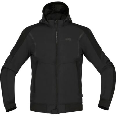 Richa Atomic 2 Wasserdichte Motorrad Textiljacke - Schwarz Grau - L Richa Atomic 2 Wasserdichte Motorrad Textiljacke - Schwarz Grau - L