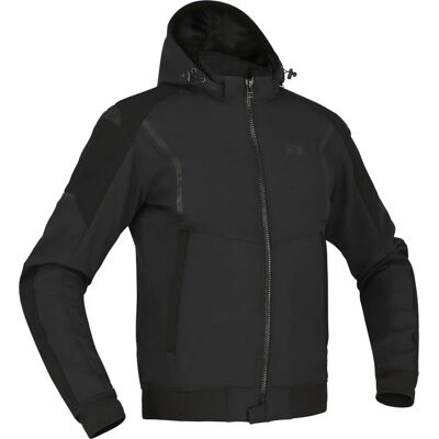 Richa Atomic 2 Wasserdichte Motorrad Textiljacke - Schwarz Grau 2XL Richa Atomic 2 Wasserdichte Motorrad Textiljacke - Schwarz Grau 2XL