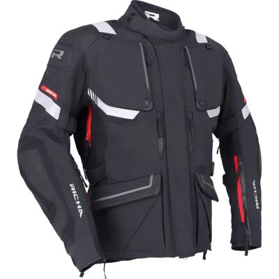 Richa Armada 1.1 Gore-Tex Pro Motorradjacke - Schwarz, Weiß, Rot - Wasserdicht Richa Armada 1.1 Gore-Tex Pro Motorradjacke - Schwarz, Weiß, Rot - Wasserdicht
