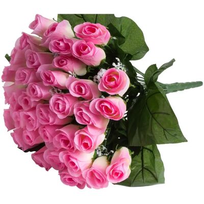BOTANIC-HAUS - Rosenstrauß mit 36 Rosen - Pink - Ø30x45cm - Artificial flower BOTANIC-HAUS - Rosenstrauß mit 36 Rosen - Pink - Ø30x45cm - Artificial flower