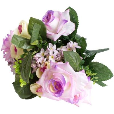 BOTANIC-HAUS - Rosenstrauß - Ø30x42 cm - Artificial flowers BOTANIC-HAUS - Rosenstrauß - Ø30x42 cm - Artificial flowers