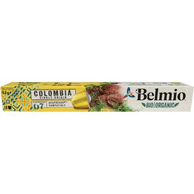Capsules de Café Colombie Belmio - Torréfaction Moyenne - 10 pcs - Publicité Capsules de Café Colombie Belmio - Torréfaction Moyenne - 10 pcs - Publicité