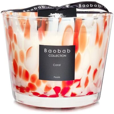 Baobab Pearls Coral - Bougie parfumée - Publicité Baobab Pearls Coral - Bougie parfumée - Publicité