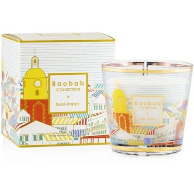 Bougie parfumée Baobab Collection My First Saint-Tropez Menthe Cassis - Bougie parfumée Bougie parfumée Baobab Collection My First Saint-Tropez Menthe Cassis - Bougie parfumée