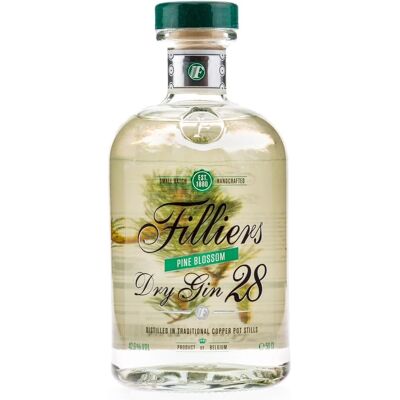 Filliers Gin Pine Blossom - Dry Gin - Publicité Filliers Gin Pine Blossom - Dry Gin - Publicité
