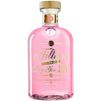 Filliers Dry Gin 28 PINK 37,5% Vol. 0,5l - Publicité Filliers Dry Gin 28 PINK 37,5% Vol. 0,5l - Publicité