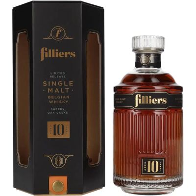 Filliers 10 Year Old Belgian Single Malt Whisky - Geschenkbox Filliers 10 Year Old Belgian Single Malt Whisky - Geschenkbox